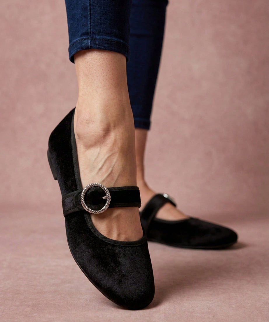 3900 Zapato Casual Terciopelo