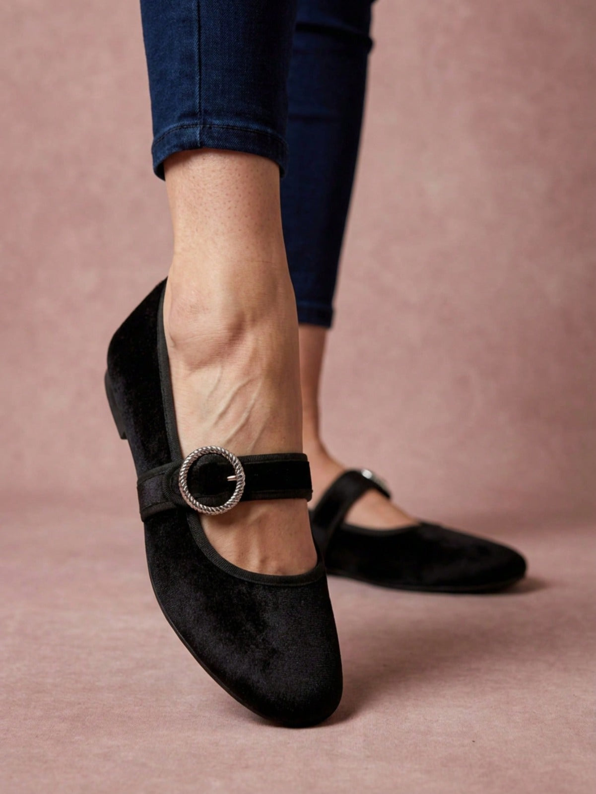 3900 Zapato Casual Terciopelo