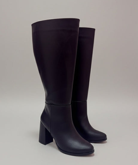 380A Bota Clásica Larga Tacón 9 cm