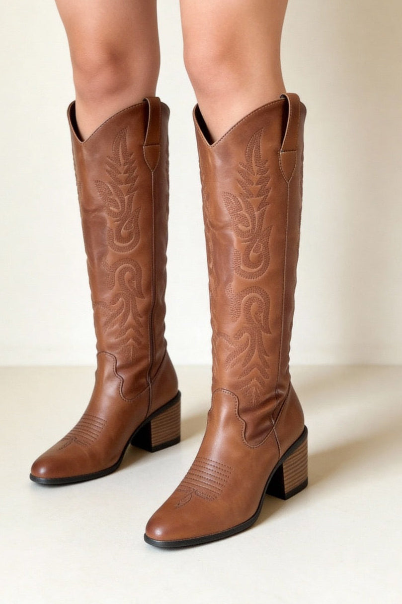 293L BOTA LARGA Bordado