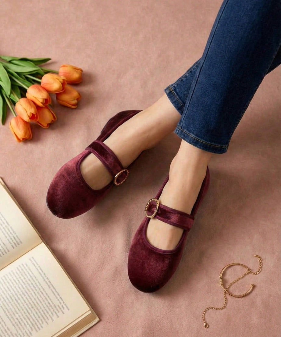 3900 Zapato Casual Terciopelo