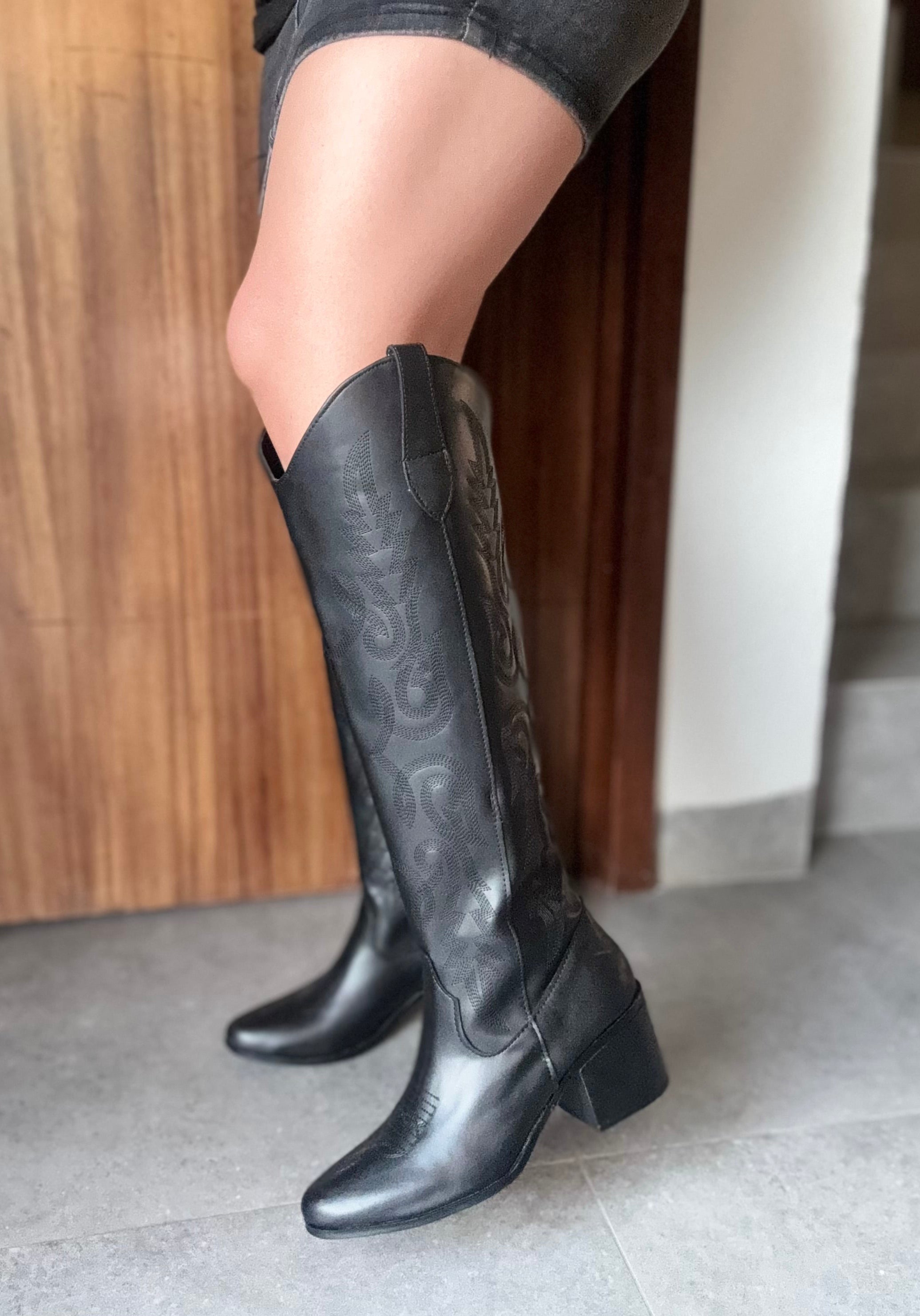 293L BOTA LARGA Bordado