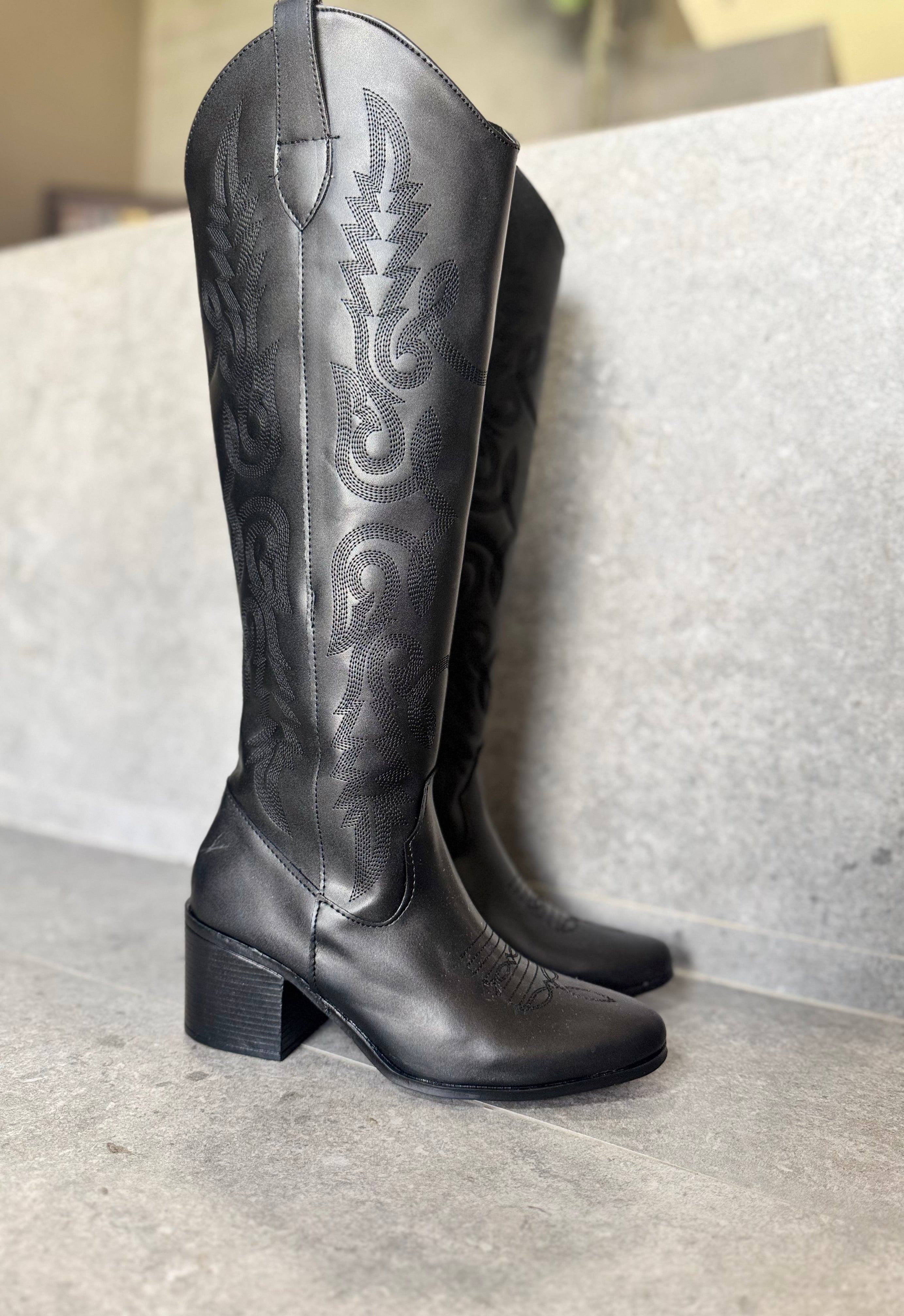 293L BOTA LARGA Bordado