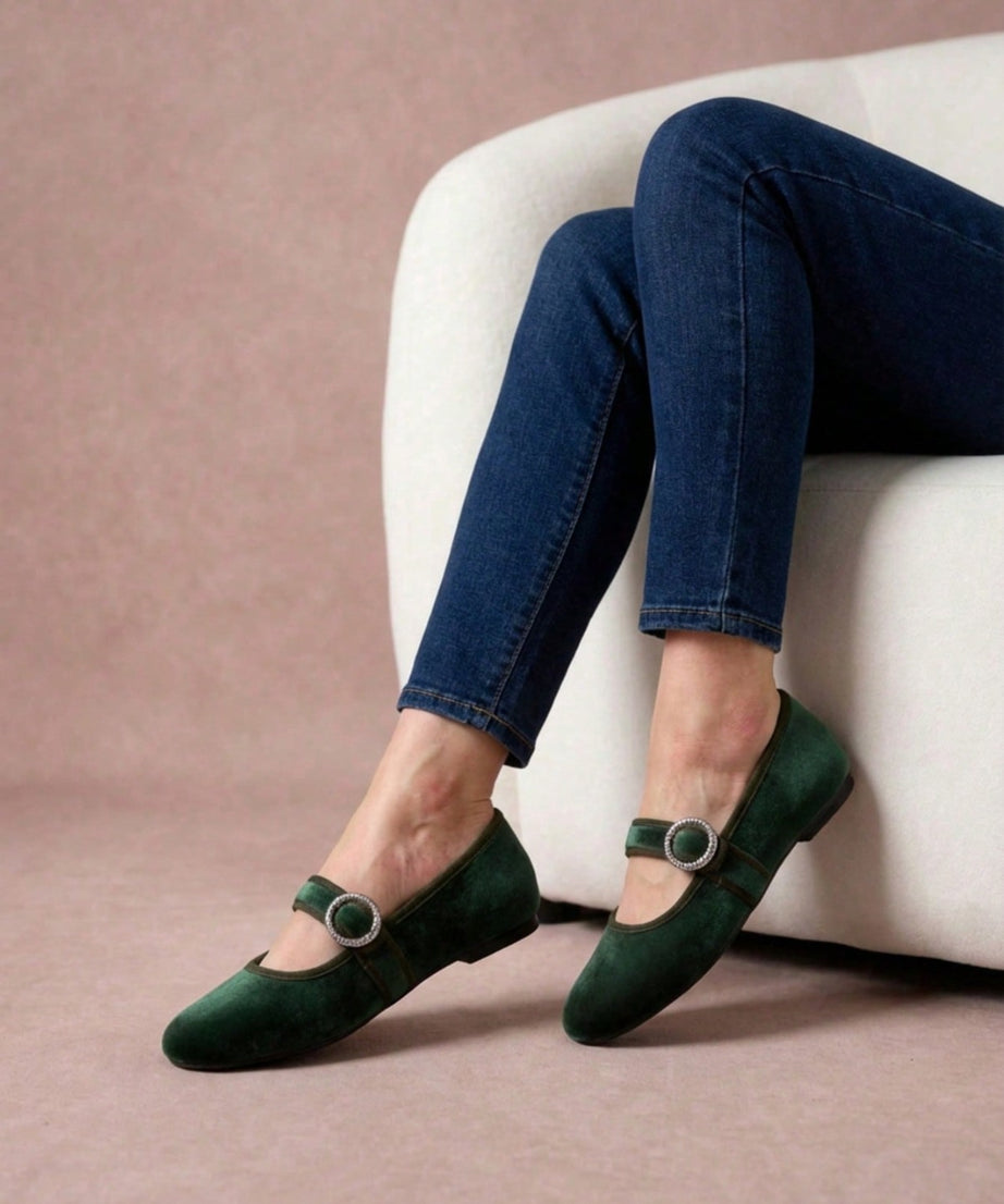 3900 Zapato Casual Terciopelo