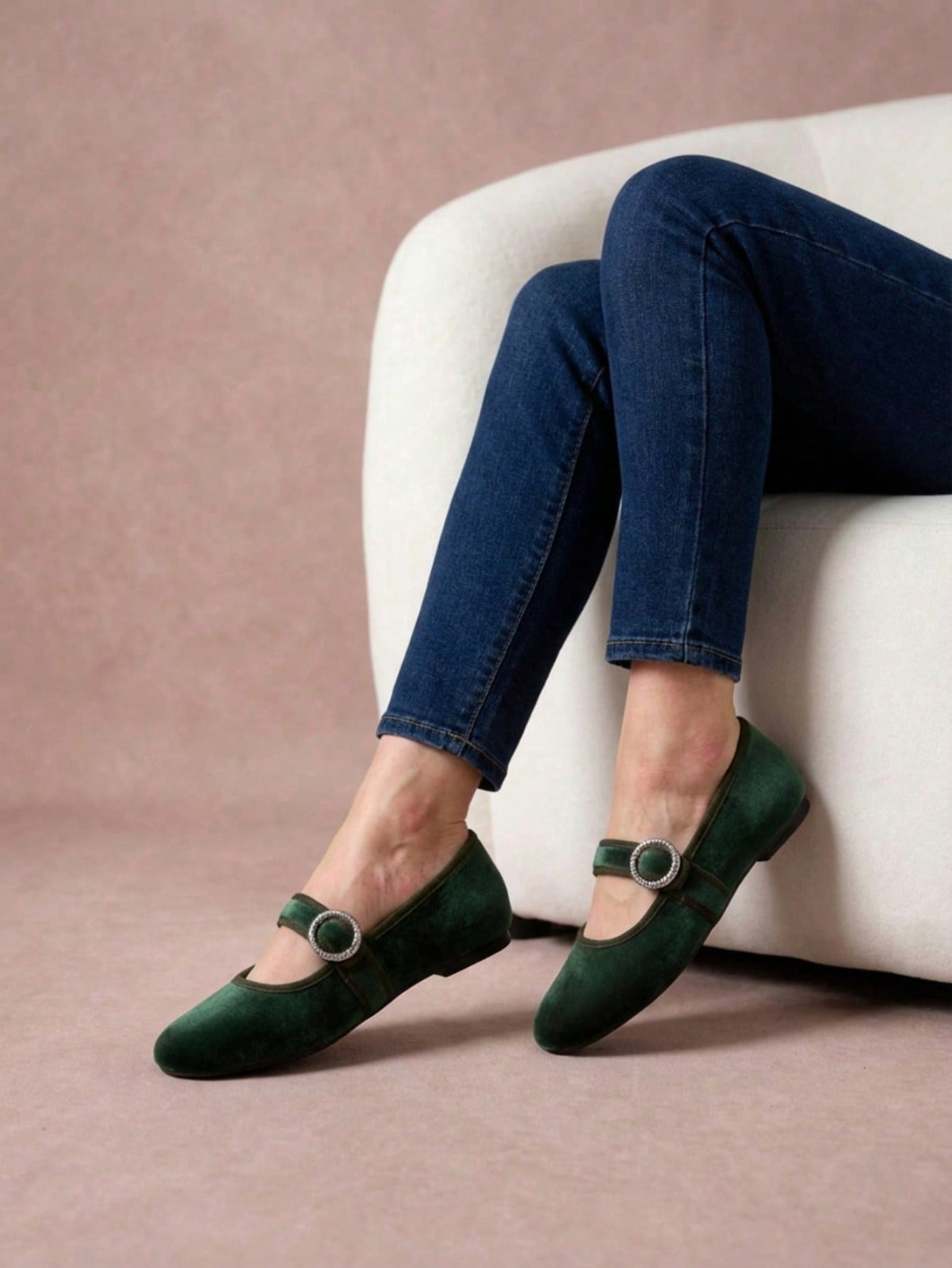 3900 Zapato Casual Terciopelo