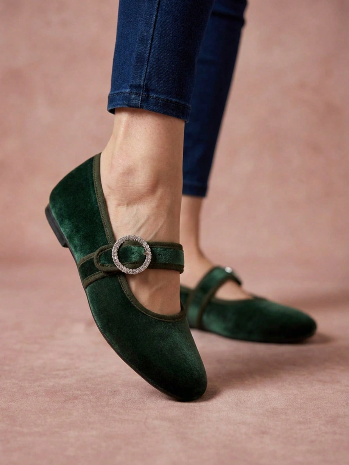 3900 Zapato Casual Terciopelo