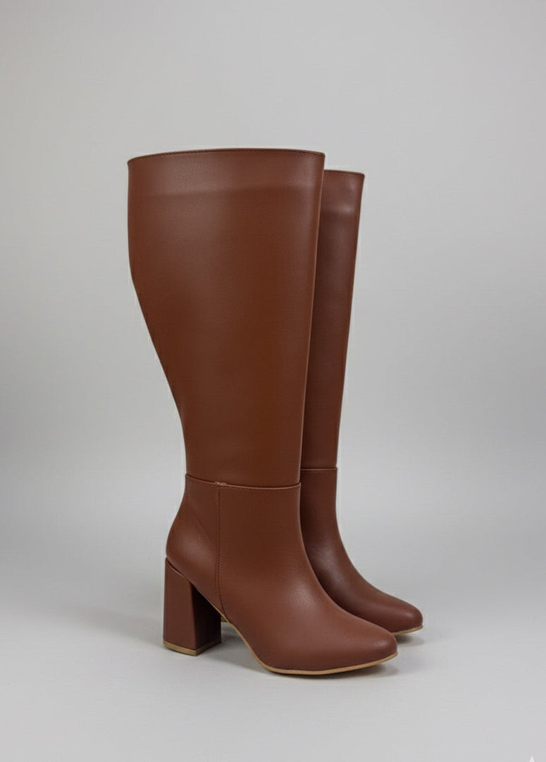 380A Bota Clásica Larga Tacón 9 cm