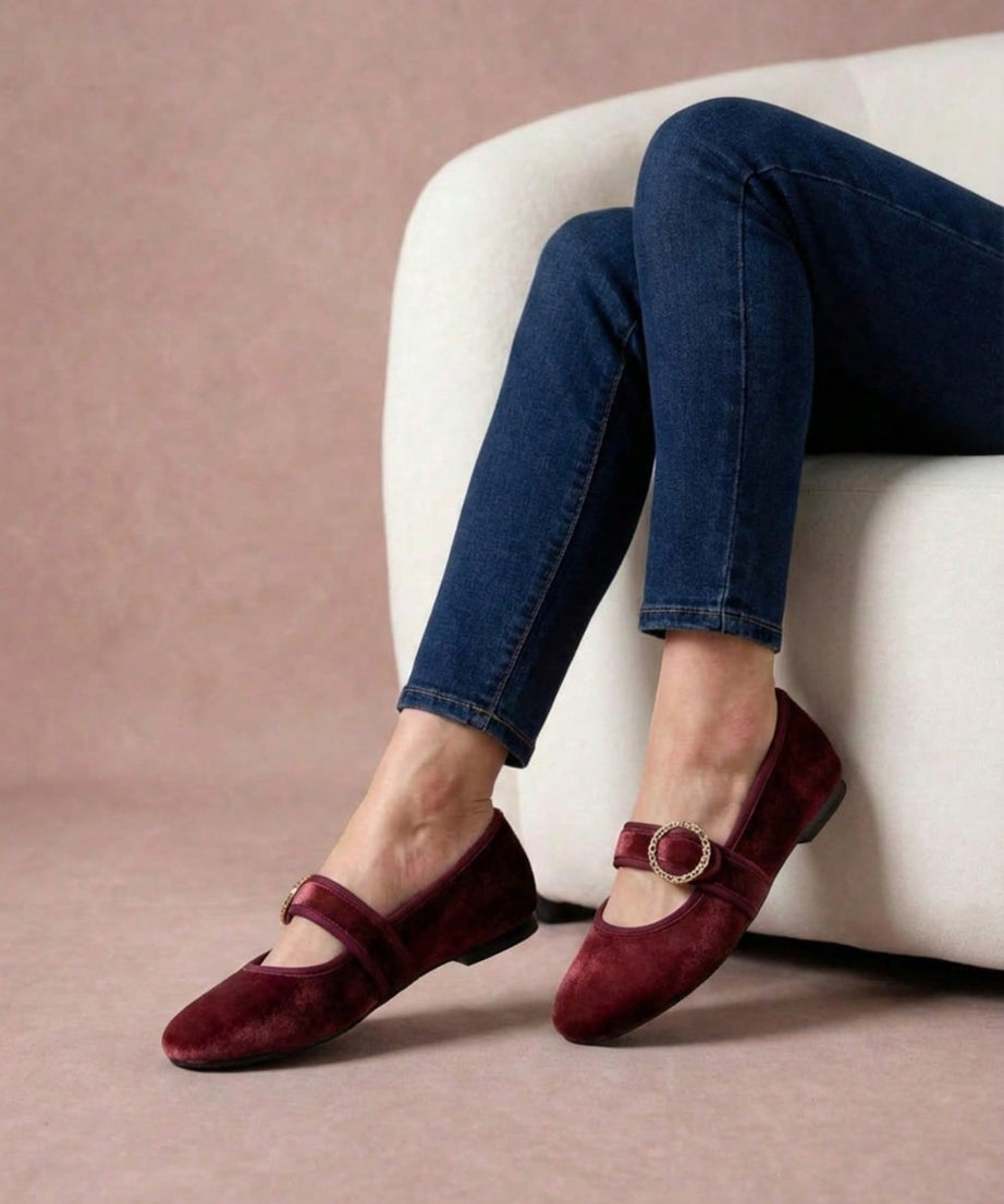 3900 Zapato Casual Terciopelo
