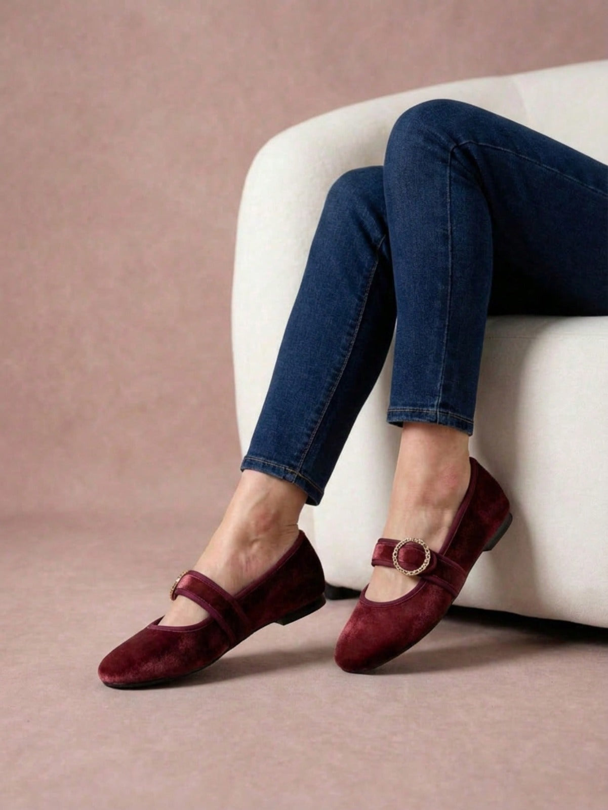 3900 Zapato Casual Terciopelo
