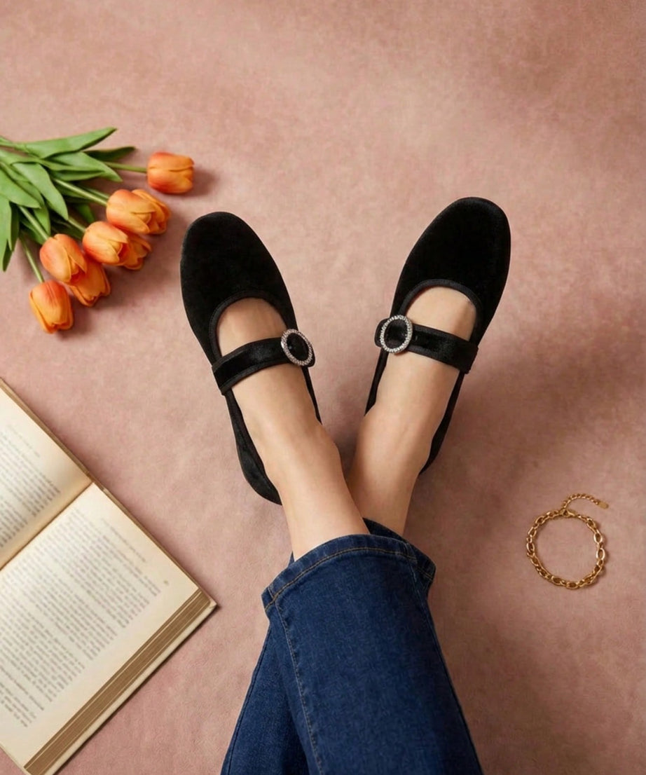 3900 Zapato Casual Terciopelo