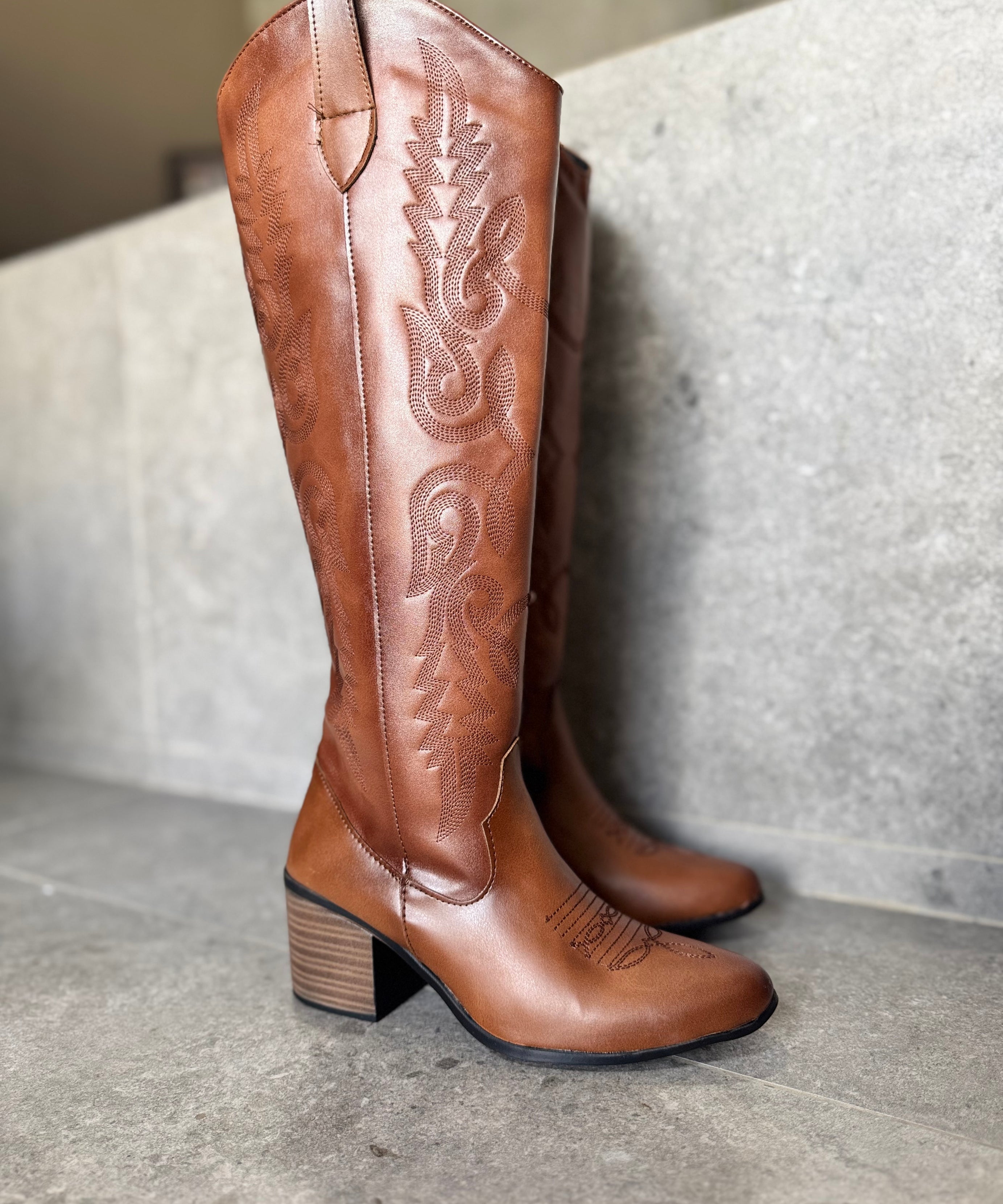 293L BOTA LARGA Bordado