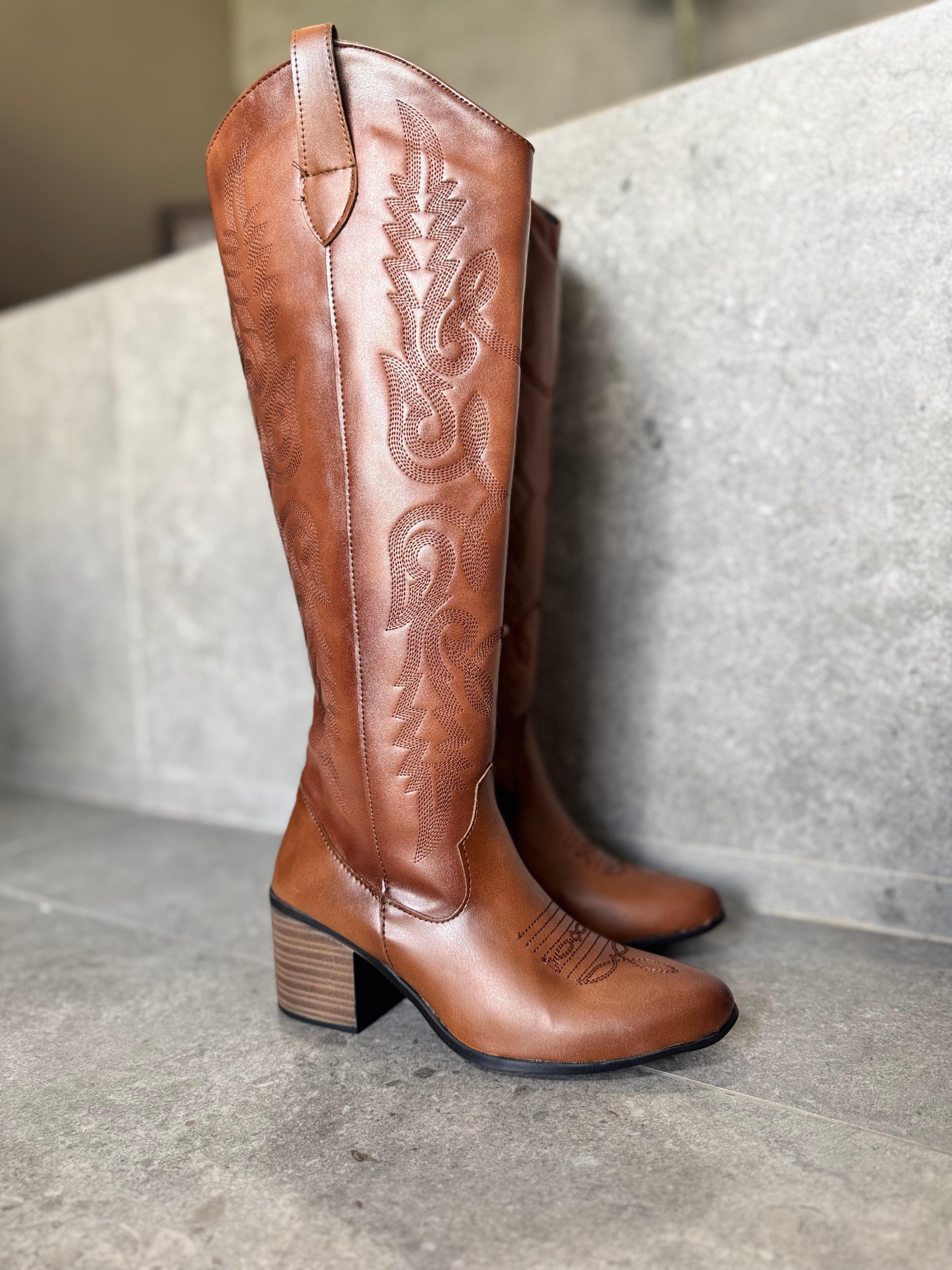 293L BOTA LARGA Bordado