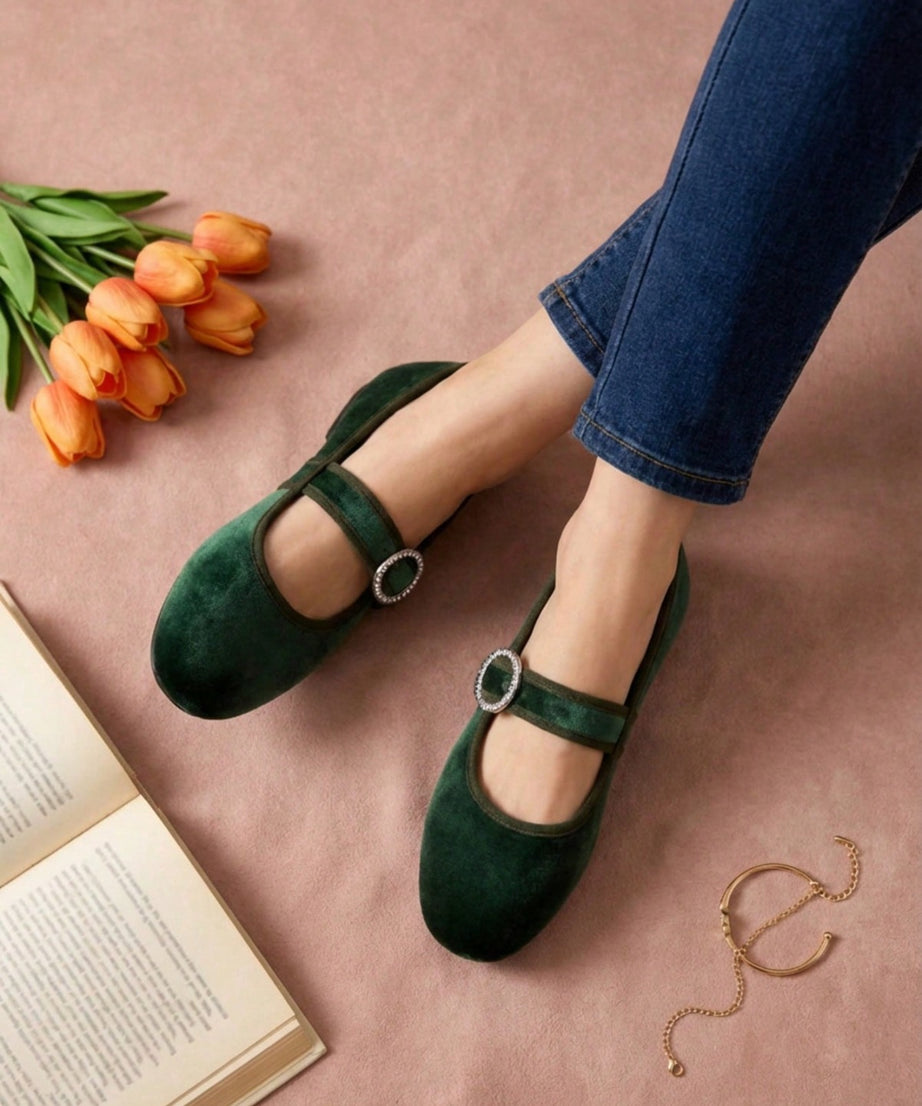 3900 Zapato Casual Terciopelo