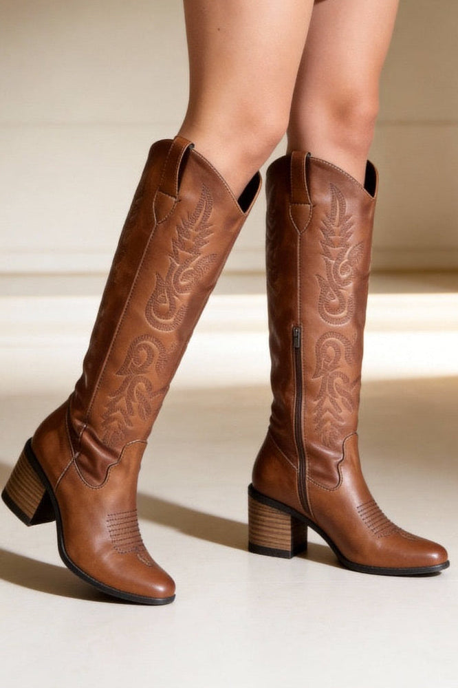 293L BOTA LARGA Bordado