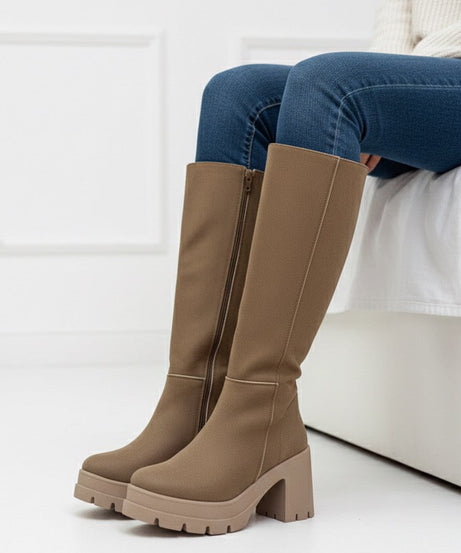 580L Bota Durazno tacón 9 cm