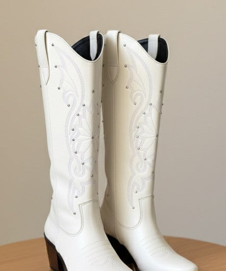 A4001 Flores con Estoperol tacón 7 cm